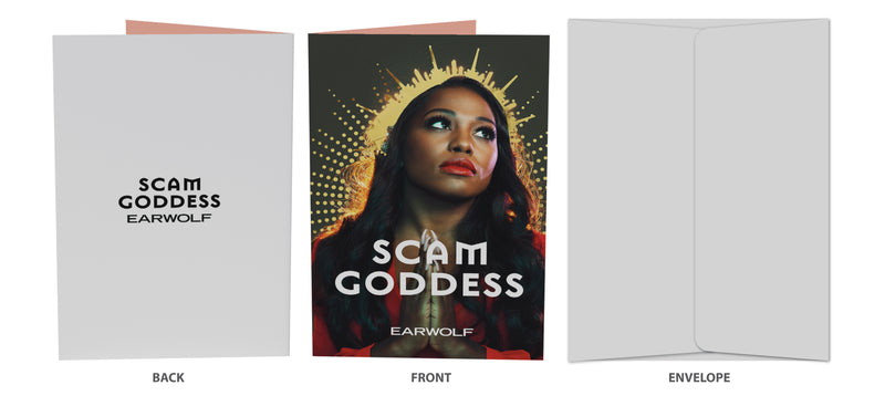 Scam Goddess: Foil Greeting Card Set
