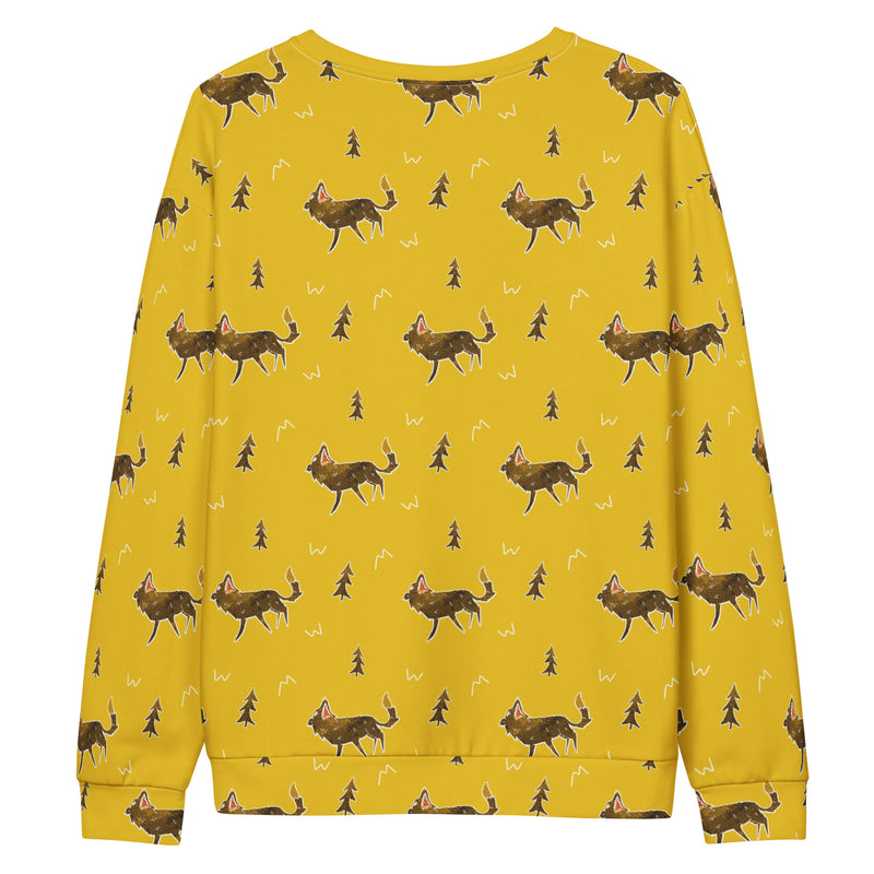 Earwolf Presents: Wolf Pack Yellow Sweatshirt