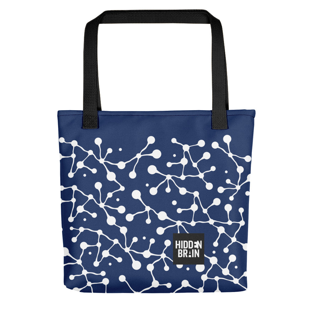 bags fot rain appeael Hidden Brain: Blue Tote rod_length__10' 6