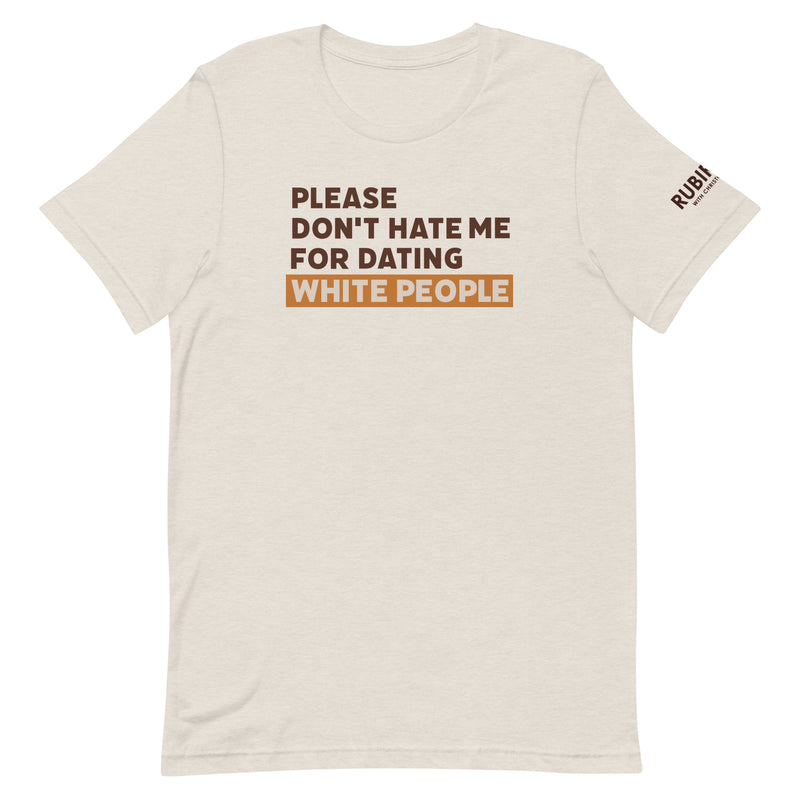 Rubirosa: Dating White People T-shirt