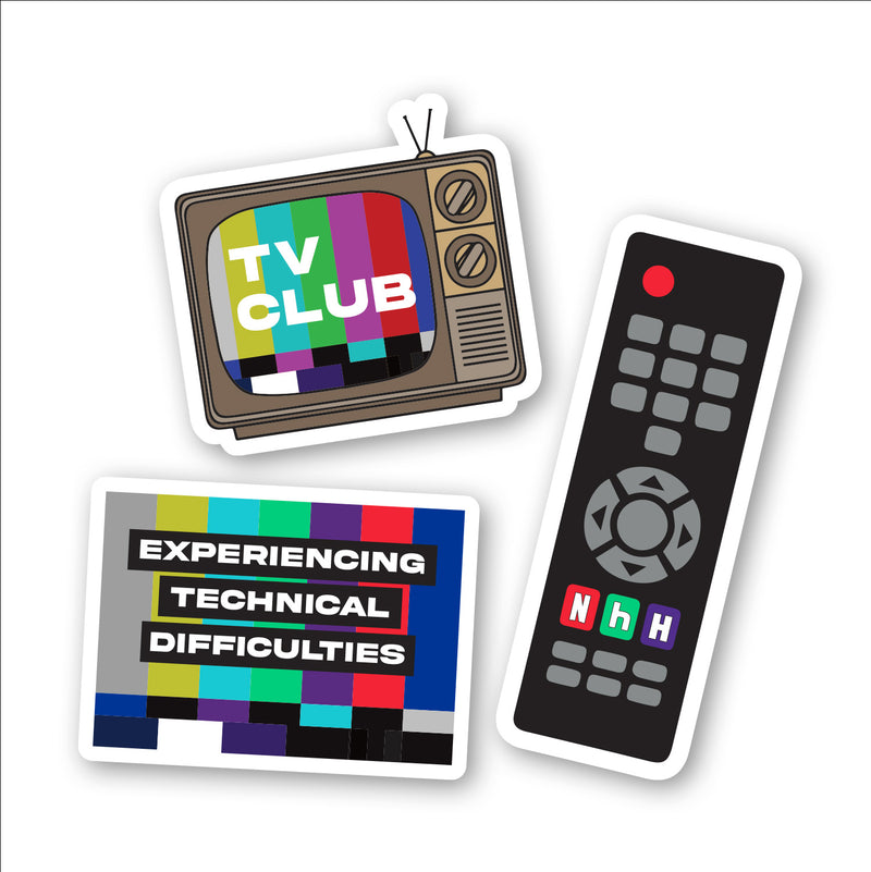 TV, I Say: Sticker Bundle