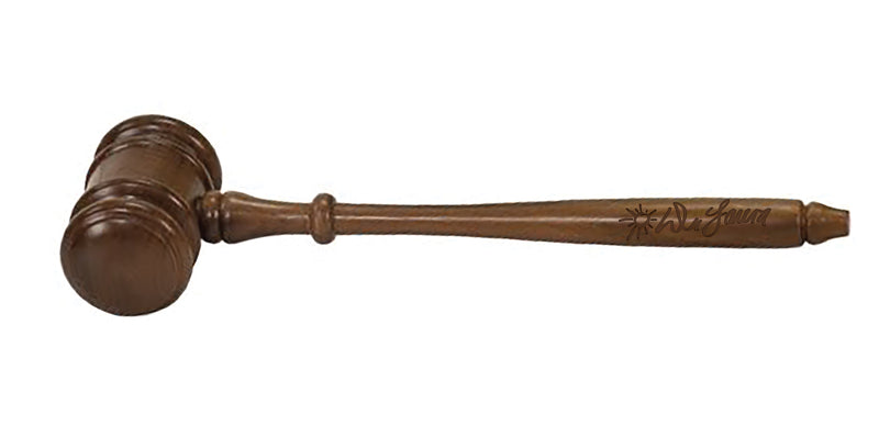 Dr. Laura: Gavel & Sound Block Set