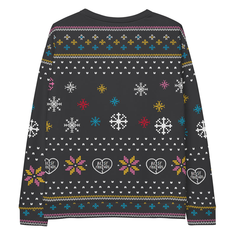 Best Friends: Black "Ugly Sweater" Sweatshirt