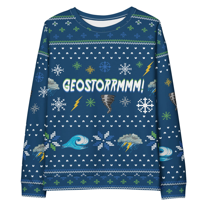 How Did This Get Made: Geostorm "Ugly Sweater" Sweatshirt