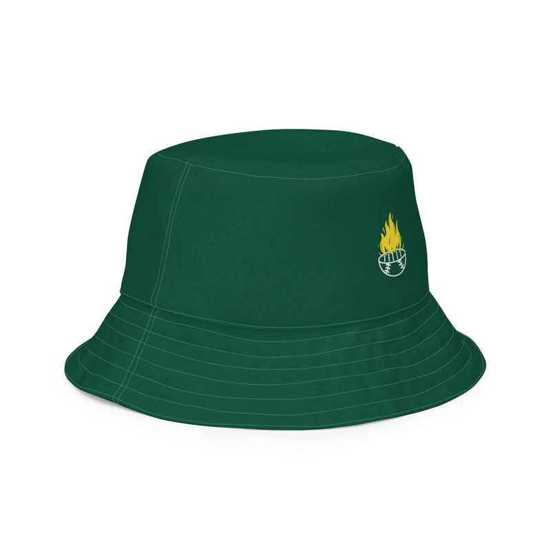 Baseball Bar-B-Cast: Green Bucket Hat