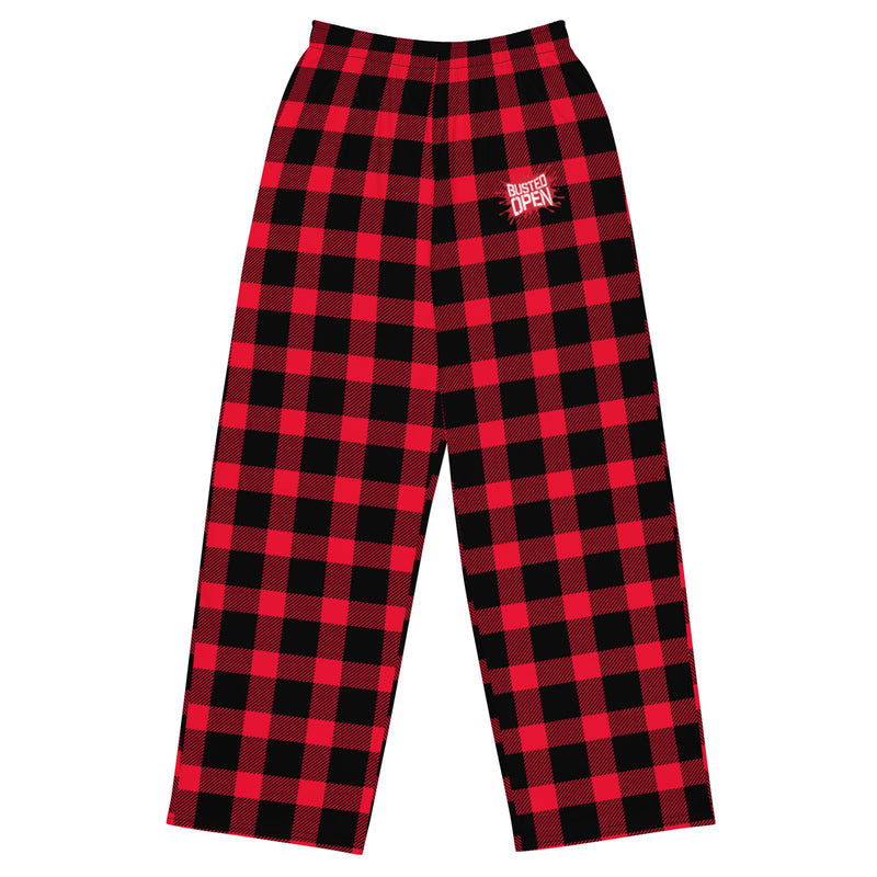 Busted Open: Plaid PJ Pants