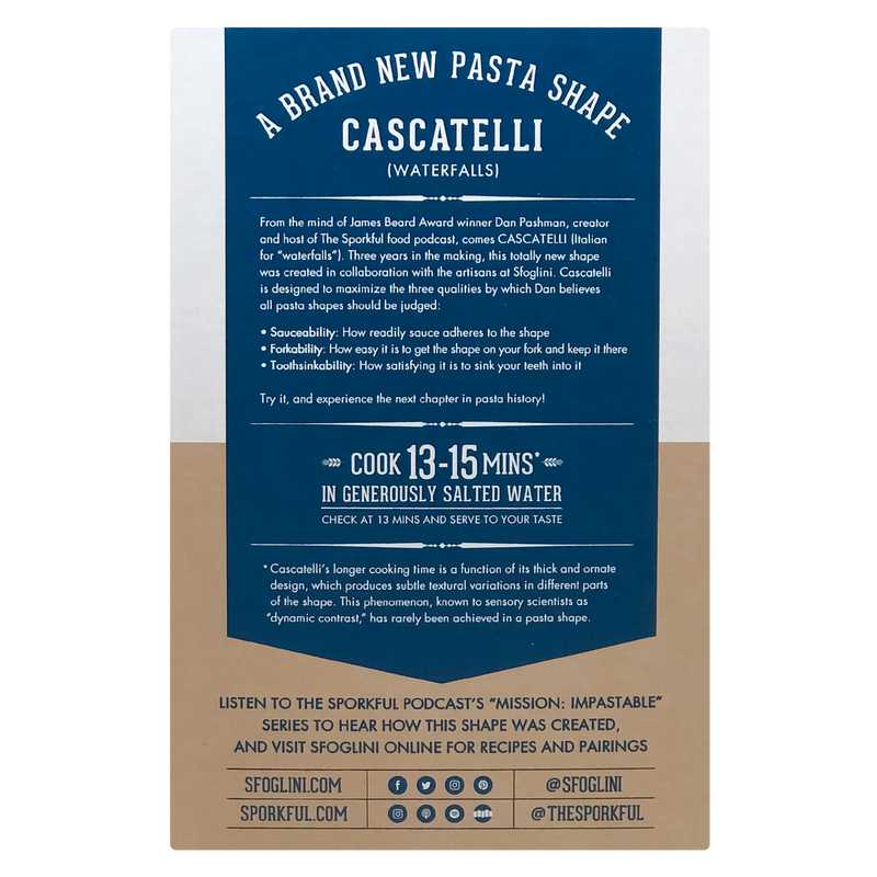The Sporkful: SIGNED Print & Cascatelli Pasta Bundle