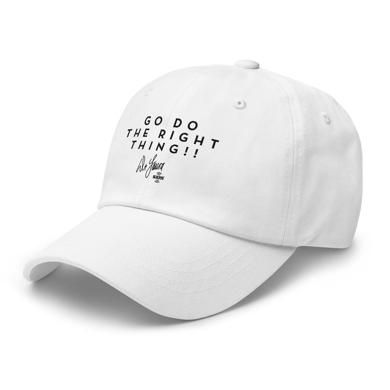 Dr. Laura: Right Thing White Cap