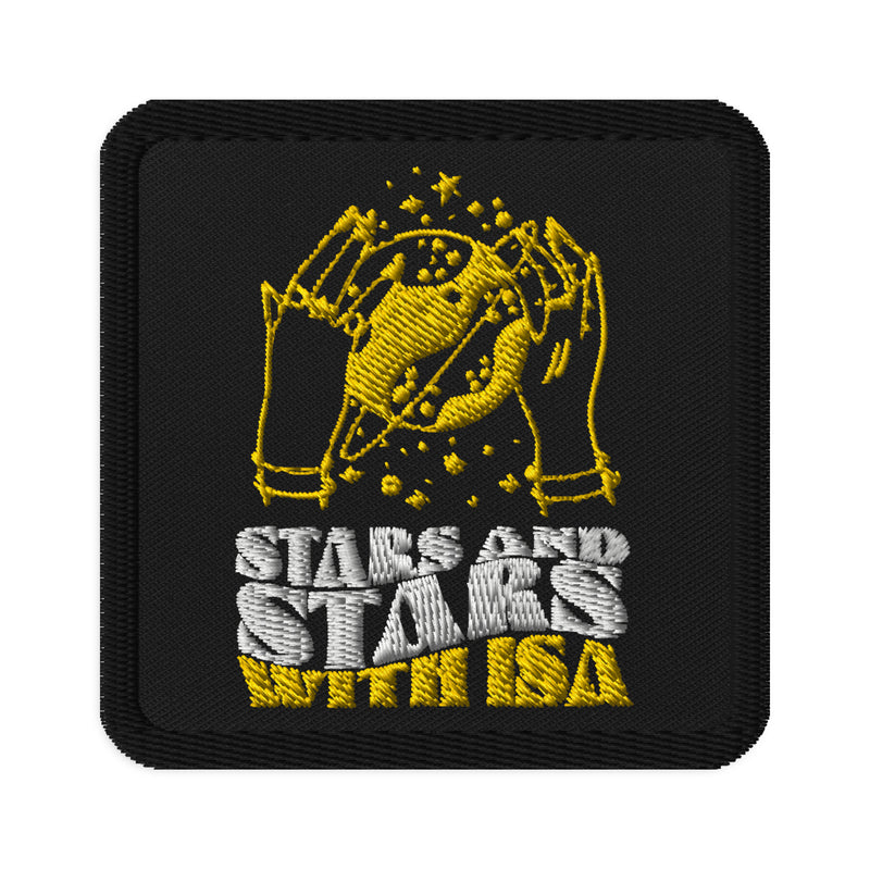 Stars and Stars with Isa: Embroidered Patch