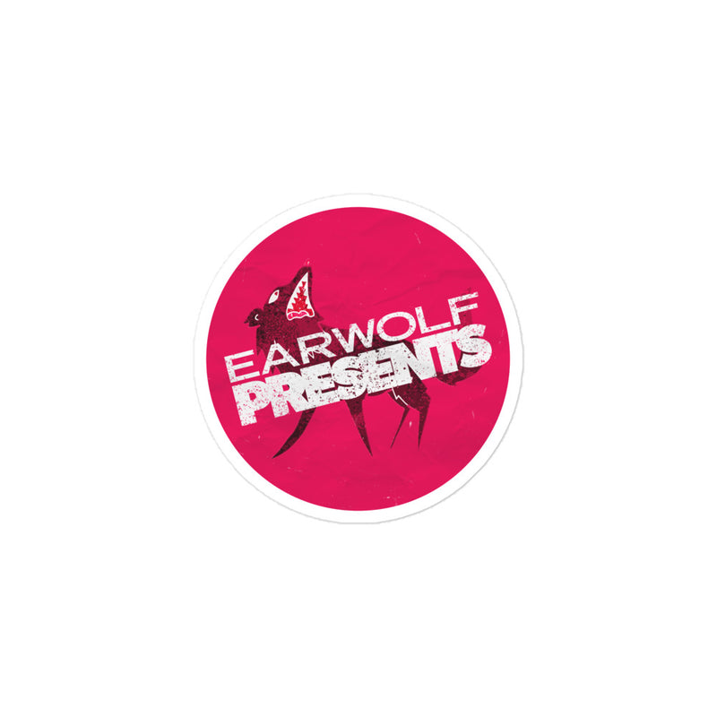 Earwolf Presents: Lone Wolf Pink Sticker