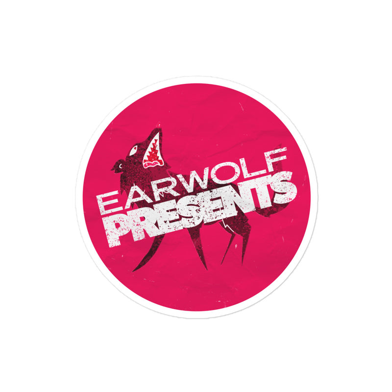 Earwolf Presents: Lone Wolf Pink Sticker