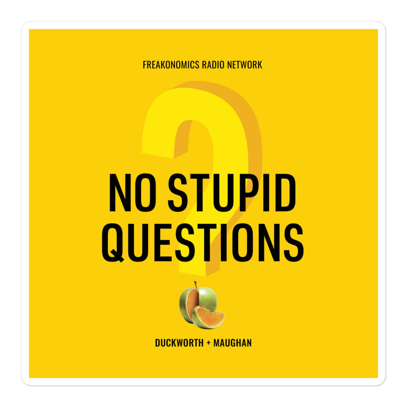 Freakonomics: No Stupid Questions Sticker