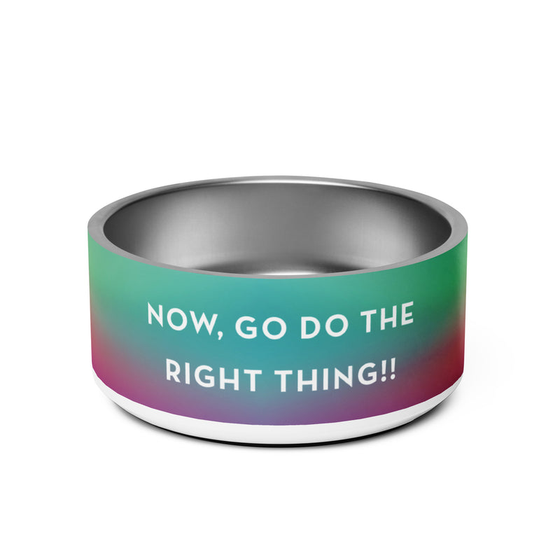 Dr. Laura: Right Thing Pet Bowl