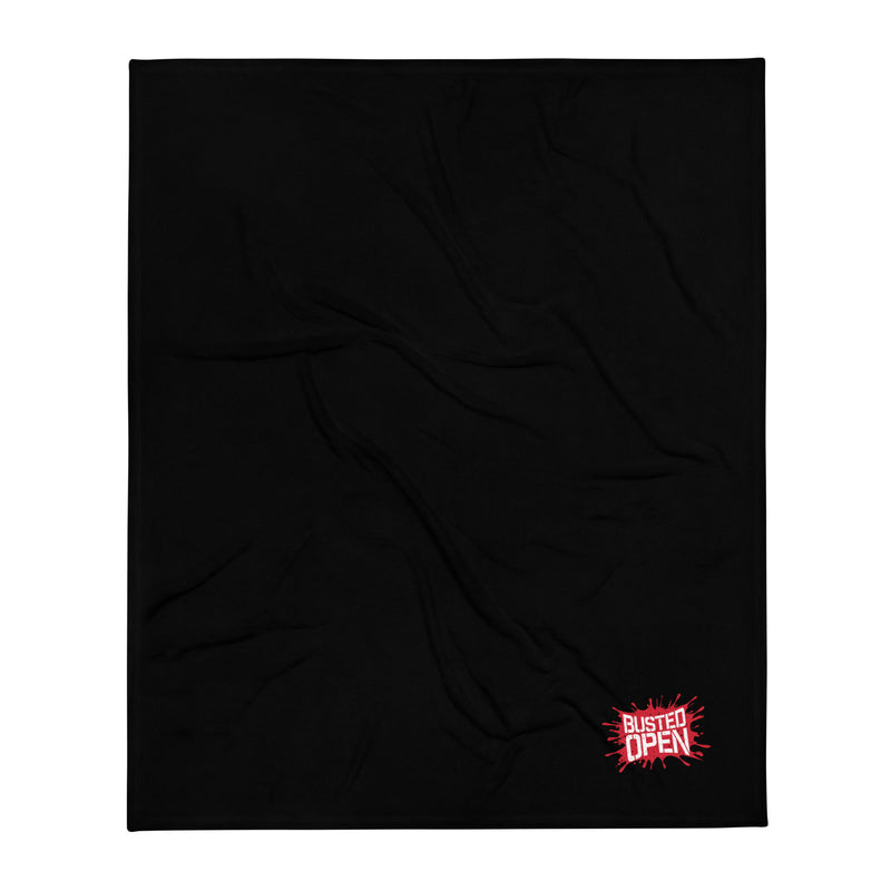 Busted Open: Solo Logo Throw Blanket