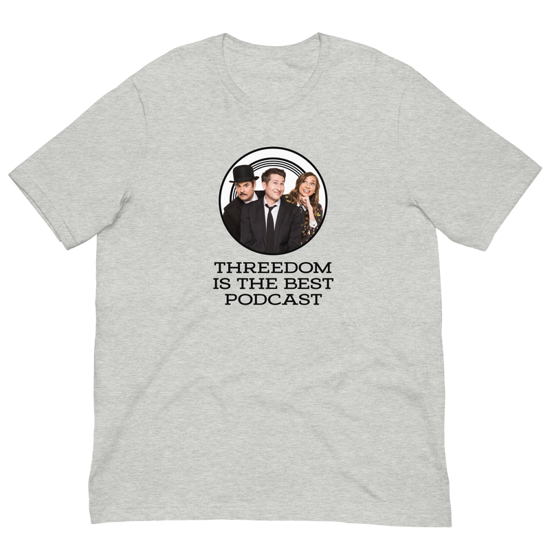 Threedom: The Wearer Believes T-shirt