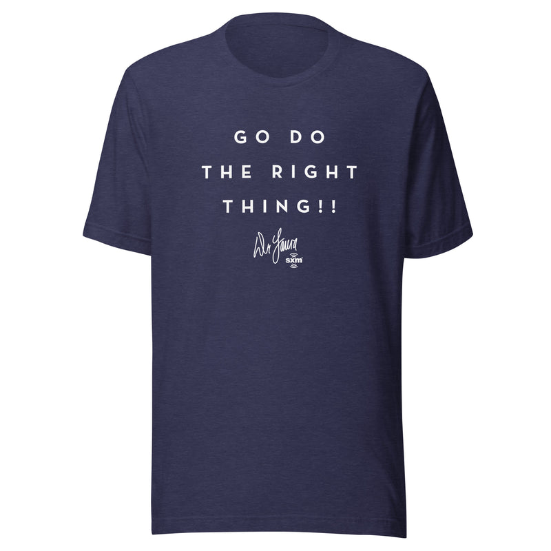 Dr. Laura: Right Thing T-shirt (Navy)