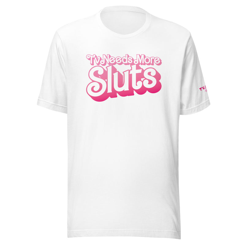 TV, I Say: Pink What TV Needs T-shirt