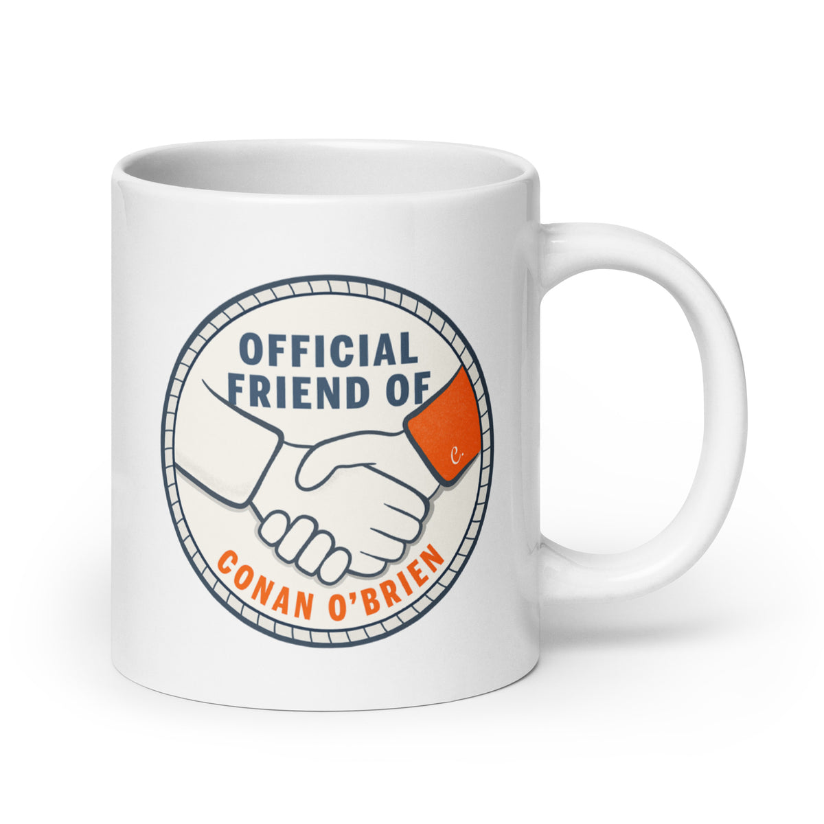 Conan O'Brien Needs A Friend x Club None: Official Friend Mug
