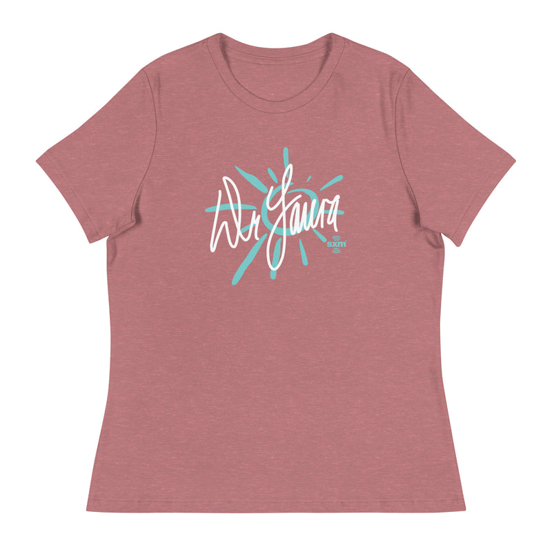 Dr. Laura: Women's Relaxed T-shirt (Mauve)