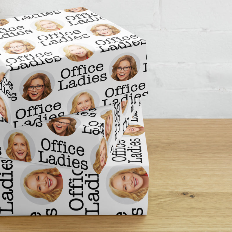 Office Ladies: Faces Wrapping Paper Sheets