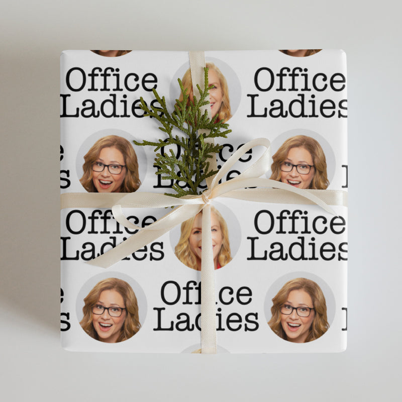 Office Ladies: Faces Wrapping Paper Sheets