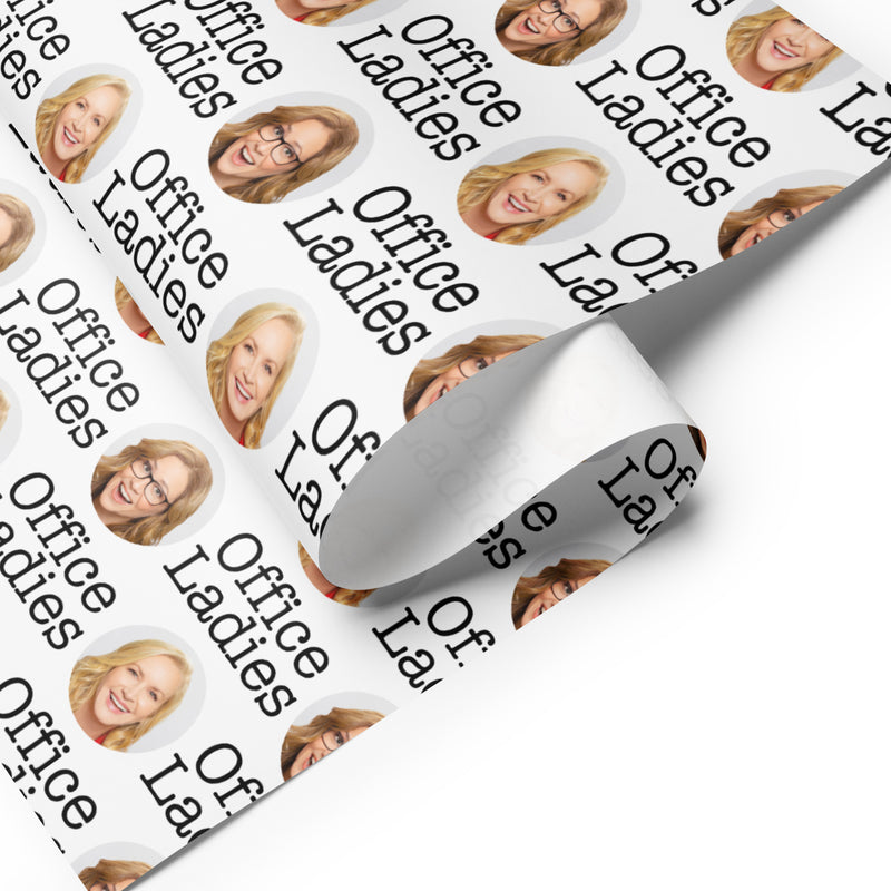 Office Ladies: Faces Wrapping Paper Sheets