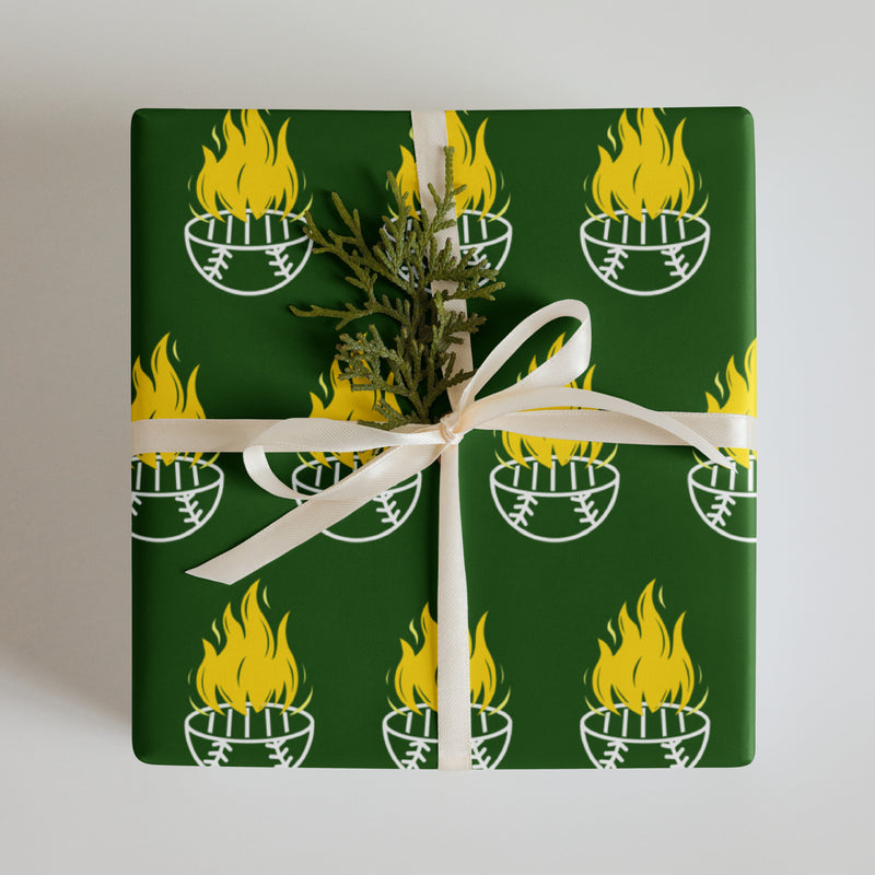 Baseball Bar-B-Cast: Wrapping Paper Sheets