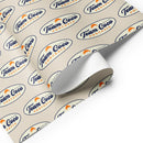 repeating pattern of Team Coco Podcasts logos on light background