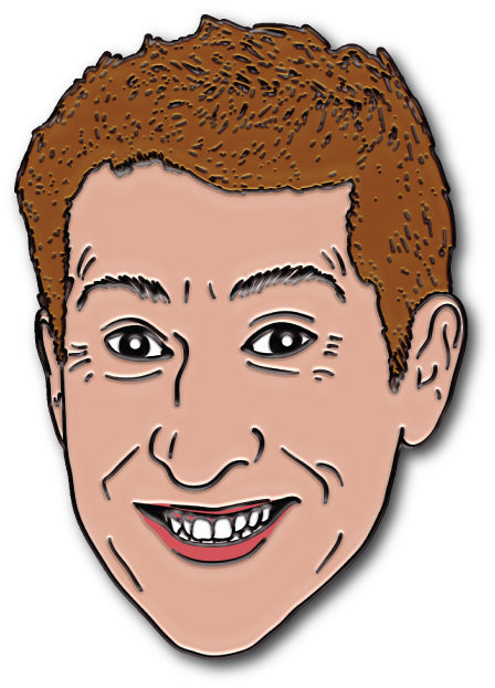 Scott Aukerman Enamel Pin