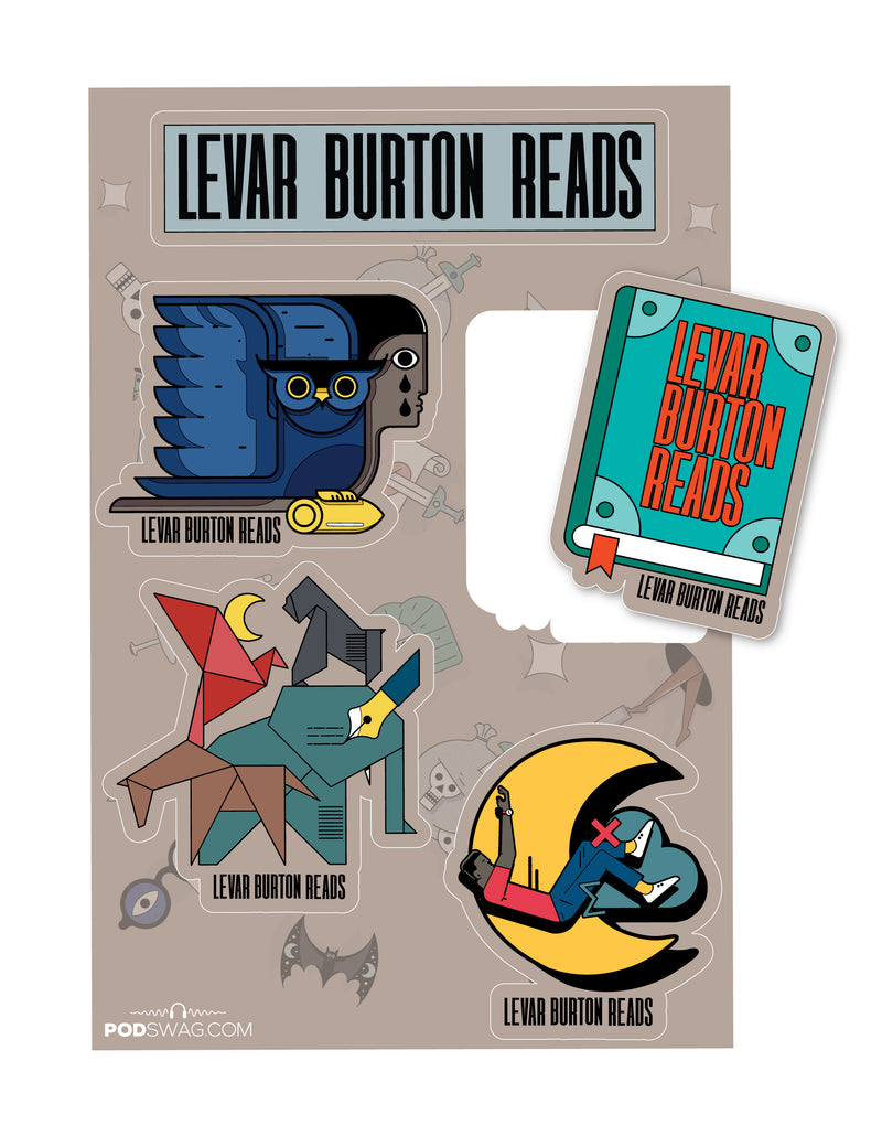 LeVar Burton Reads: Sticker Sheet