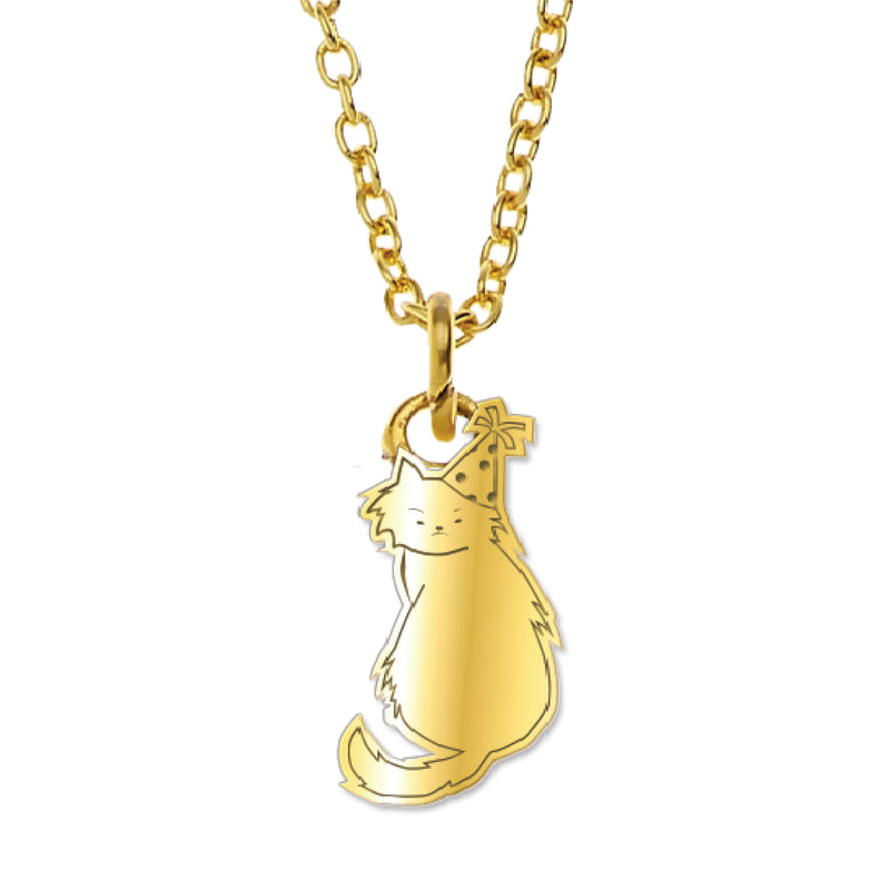 Office Ladies: Gold Sprinkles Necklace