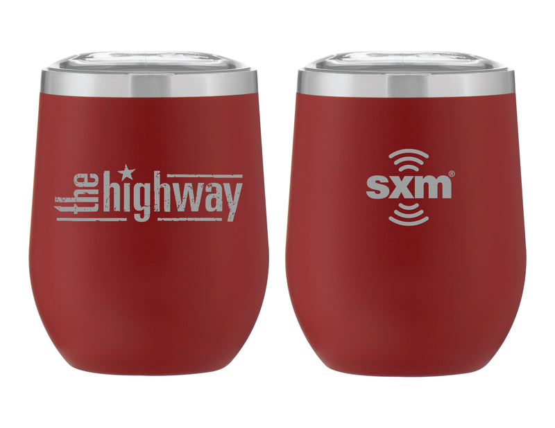 The Highway: Red Stainless Tumbler