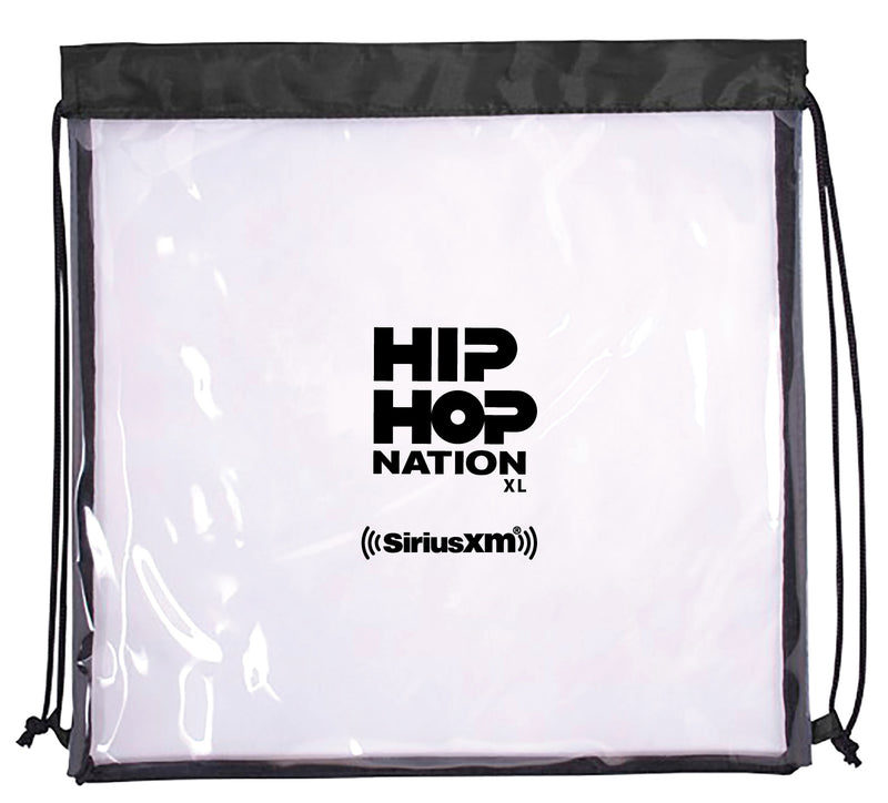 Hip Hop Nation: Clear Drawstring Backpack