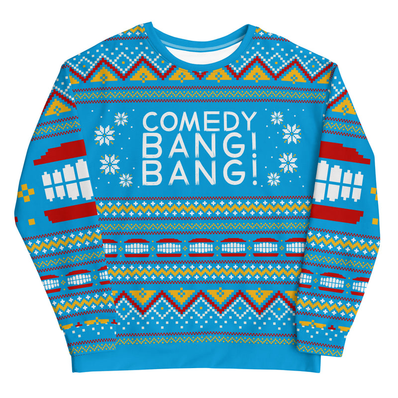Comedy Bang Bang: "Ugly Sweater" Sweatshirt