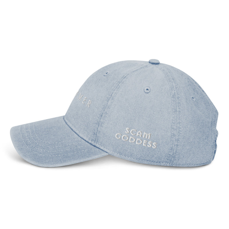 Scam Goddess: Scammer Denim Cap