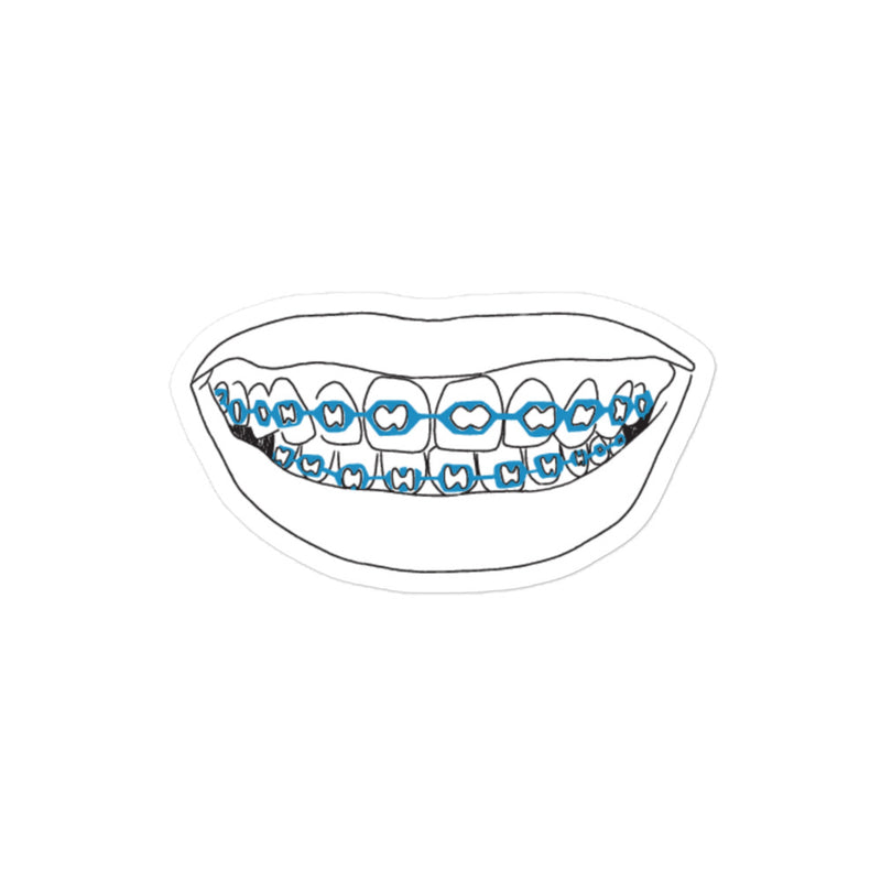 Podcrushed: Brace Face Sticker