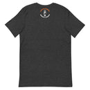 Dark grey t-shirt featuring the text 'Conan O'Brien Needs a Friend' with a microphone graphic on the back.