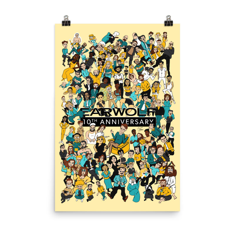 Earwolf: 10th Anniversary Poster