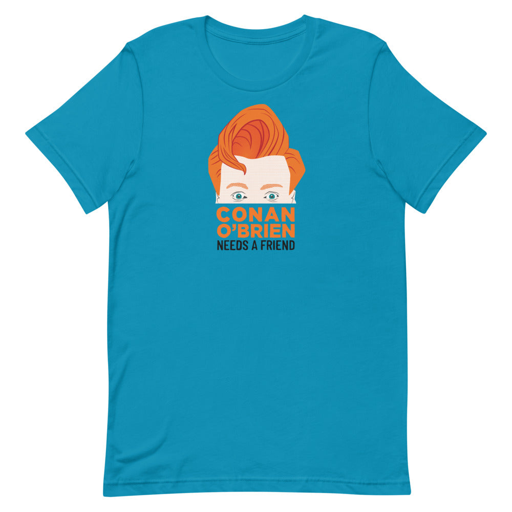 Conan O'Brien Needs A Friend: Big Hair T-shirt | PodSwag