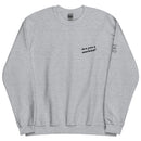 Grey sweatshirt with text 'Are you Snerkbol?' in black lettering on the front.