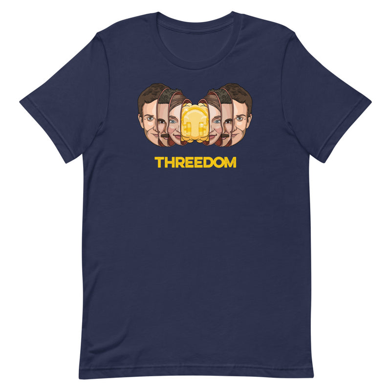 Threedom: Inside Hosts T-shirt