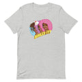 Grey t-shirt featuring three women with colorful hair and the text 'Nailed It!'