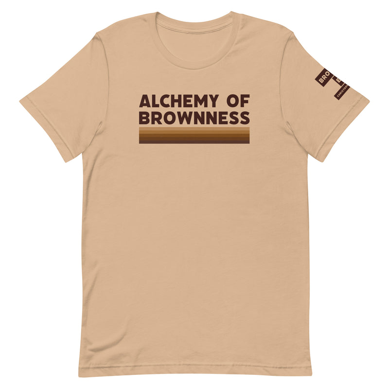 Brown Enough: Alchemy Of Brownness T-shirt (Tan)