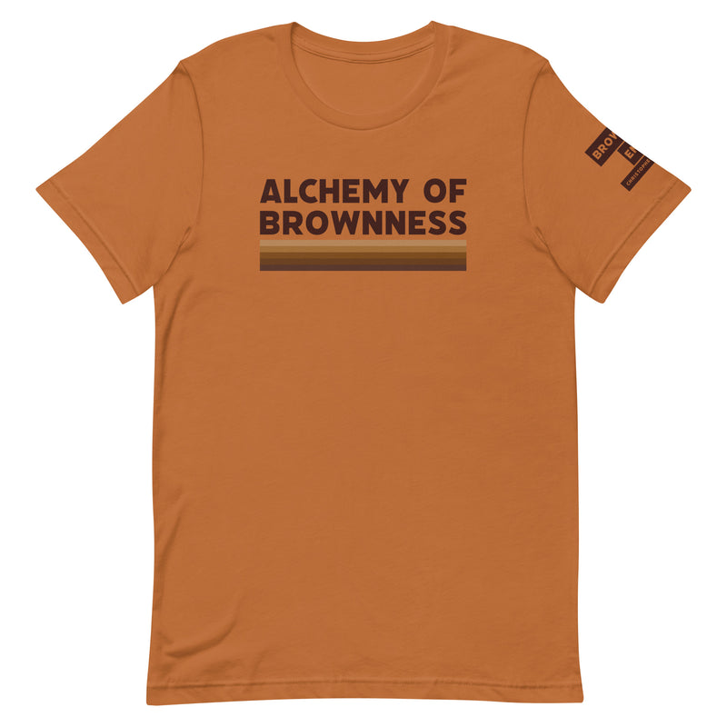 Brown Enough: Alchemy Of Brownness T-shirt (Toast)