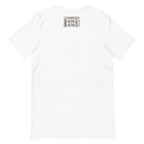 White t-shirt featuring the text 'Comedy Bang! Bang!' on the back.