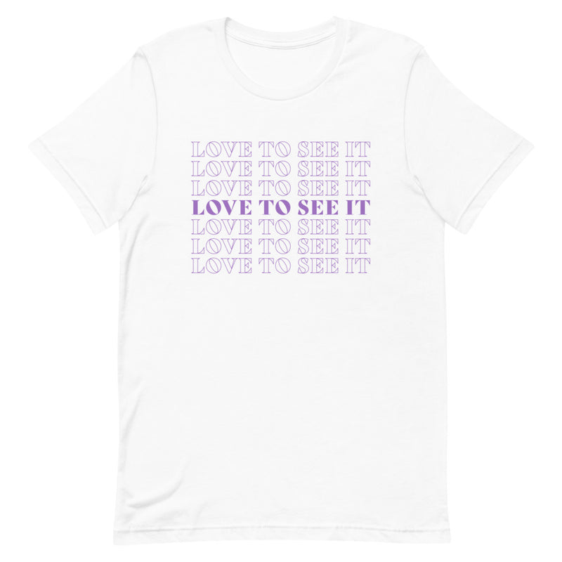 Love to See It: Title Repeat T-shirt