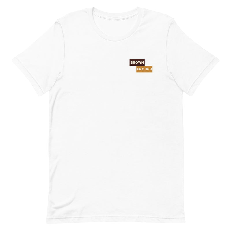 Printful Brown Enough: Little Logo T-Shirt 3XL by PodSwag