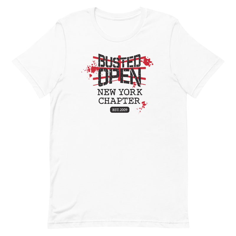 Busted Open: NY Chapter T-shirt (White)