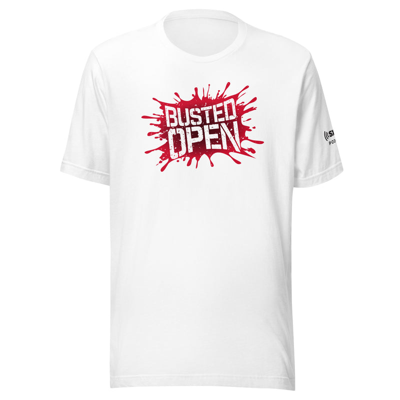Busted Open: Bloody Good T-shirt (White)