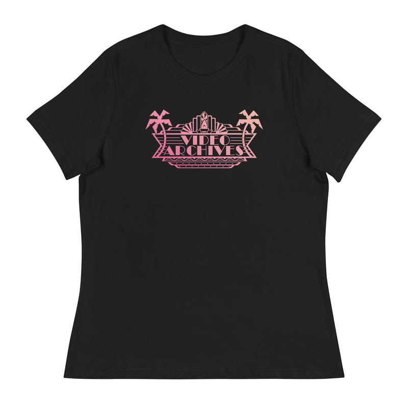The Video Archives Podcast: Eastman Magenta Women's T-shirt